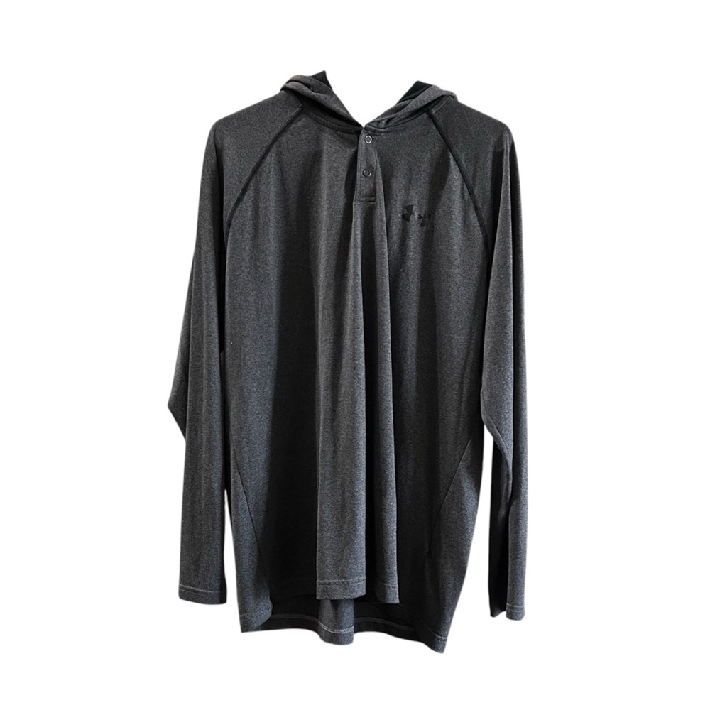 Under Armour Gray Hooded Shirt